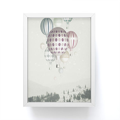 Belle13 Winter Dreamflight Framed Mini Art Print