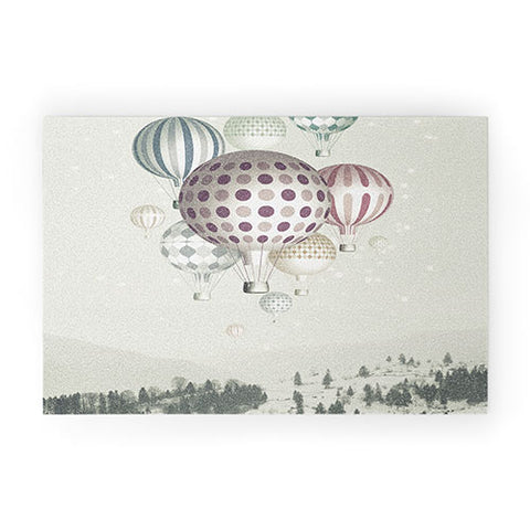 Belle13 Winter Dreamflight Welcome Mat