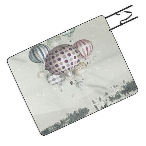 Belle13 Winter Dreamflight Picnic Blanket