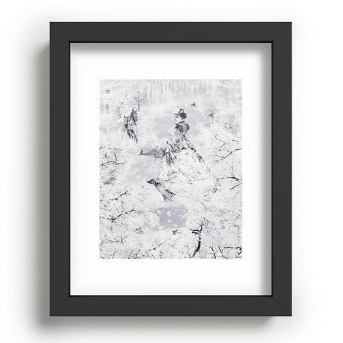 Belle13 Winter Lady Recessed Framing Rectangle