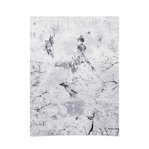 Belle13 Winter Lady Poster