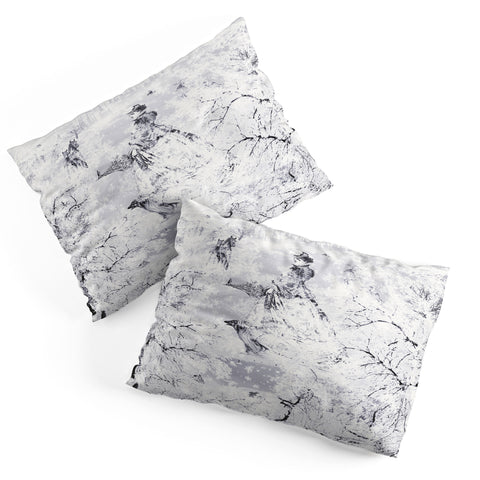Belle13 Winter Lady Pillow Shams