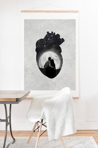 Belle13 You Are In My Heart Art Print And Hanger