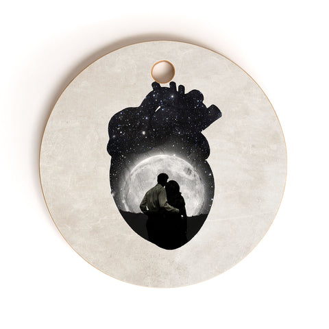 Belle13 You Are In My Heart Cutting Board Round