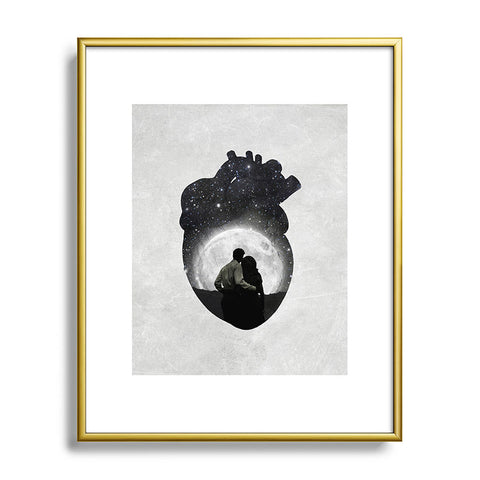 Belle13 You Are In My Heart Metal Framed Art Print