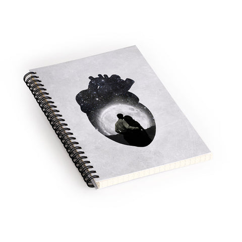 Belle13 You Are In My Heart Spiral Notebook