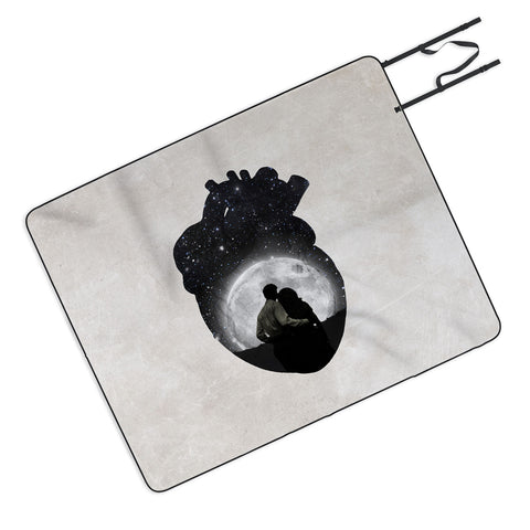 Belle13 You Are In My Heart Picnic Blanket