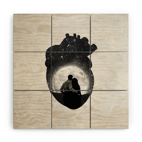 Belle13 You Are In My Heart Wood Wall Mural