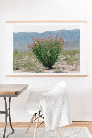 BENJAMIN RENSCHEN Desert Ocotillo in Joshua Tree Art Print And Hanger