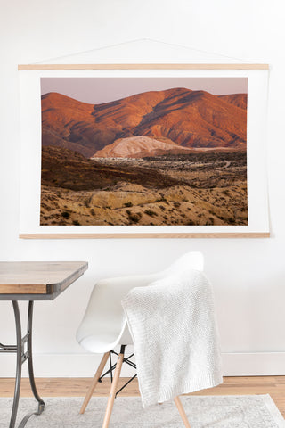 BENJAMIN RENSCHEN The Pinkest California Sunset Art Print And Hanger