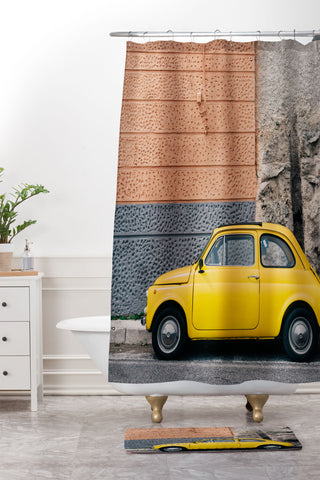 Bethany Young Photography Amalfi Coast Drive XII Shower Curtain And Mat