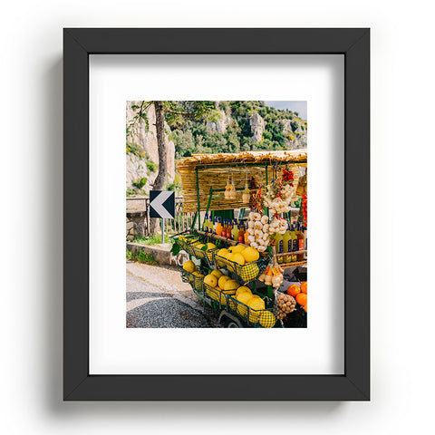 Bethany Young Photography Amalfi Coast Drive XV Recessed Framing Rectangle