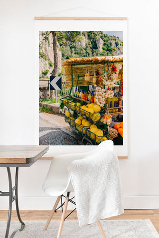 Bethany Young Photography Amalfi Coast Drive XV Art Print And Hanger