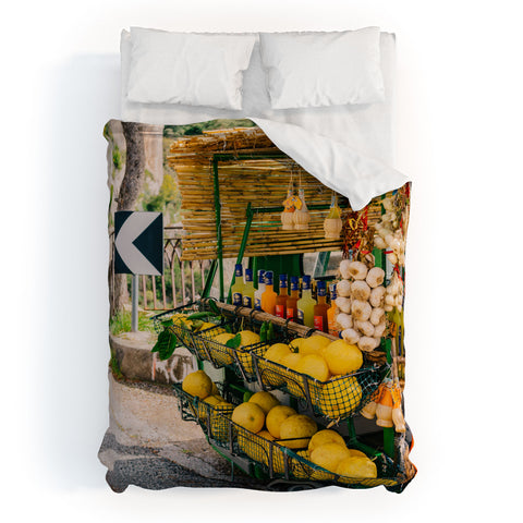 Bethany Young Photography Amalfi Coast Drive XV Duvet Cover