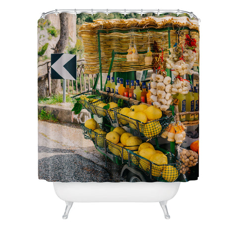 Bethany Young Photography Amalfi Coast Drive XV Shower Curtain