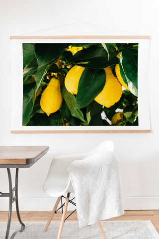 Bethany Young Photography Amalfi Coast Lemons Art Print And Hanger