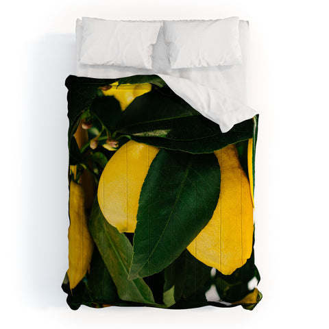 Bethany Young Photography Amalfi Coast Lemons Comforter