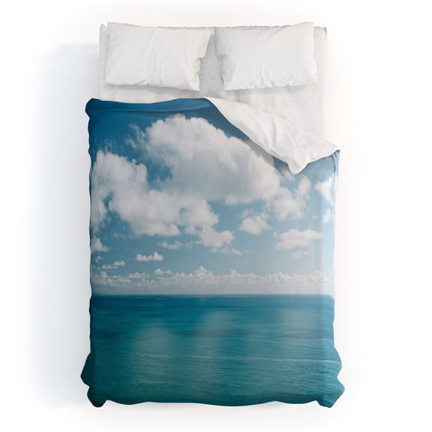 Bethany Young Photography Amalfi Coast Ocean View VII Duvet Cover