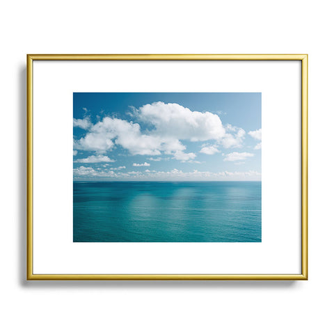 Bethany Young Photography Amalfi Coast Ocean View VII Metal Framed Art Print