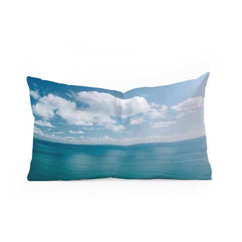 Bethany Young Photography Amalfi Coast Ocean View VII Oblong Throw Pillow