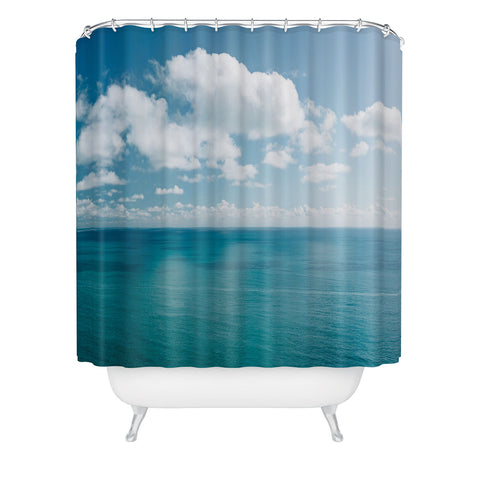 Bethany Young Photography Amalfi Coast Ocean View VII Shower Curtain