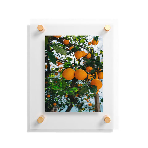 Bethany Young Photography Amalfi Coast Oranges III Floating Acrylic Print