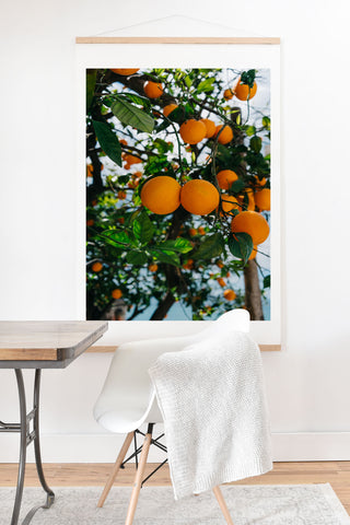 Bethany Young Photography Amalfi Coast Oranges III Art Print And Hanger