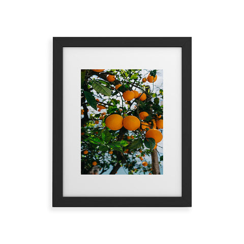 Bethany Young Photography Amalfi Coast Oranges III Framed Art Print