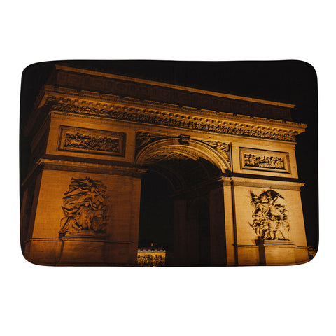 Bethany Young Photography Arc de Triomphe Memory Foam Bath Mat