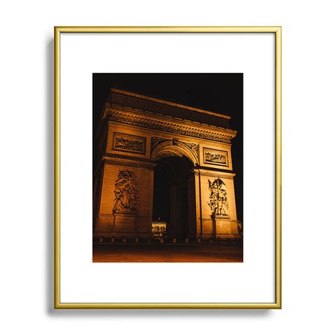 Bethany Young Photography Arc de Triomphe Metal Framed Art Print