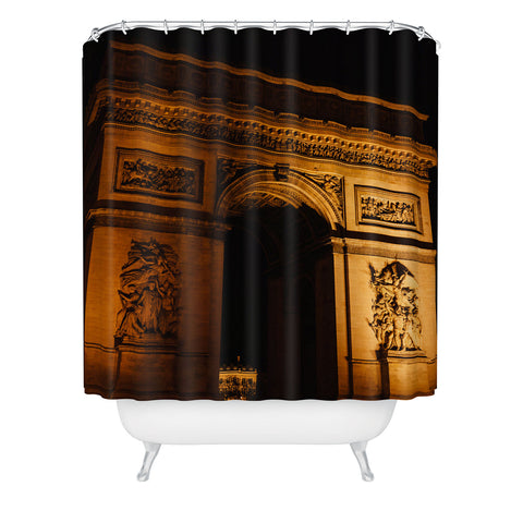 Bethany Young Photography Arc de Triomphe Shower Curtain