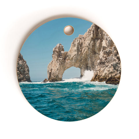Bethany Young Photography Arch of Cabo San Lucas Cutting Board Round