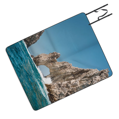 Bethany Young Photography Arch of Cabo San Lucas Picnic Blanket