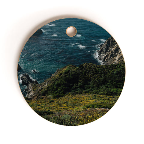 Bethany Young Photography Big Sur California V Cutting Board Round