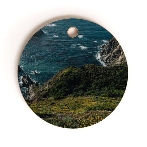 Bethany Young Photography Big Sur California V Cutting Board Round