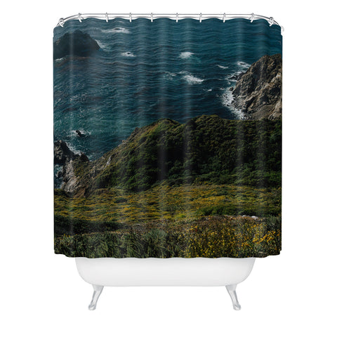 Bethany Young Photography Big Sur California V Shower Curtain