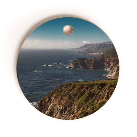 Bethany Young Photography Big Sur California VI Cutting Board Round