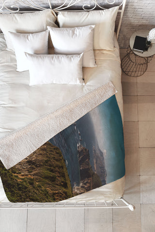 Bethany Young Photography Big Sur California VI Fleece Throw Blanket