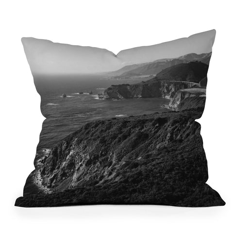 Bethany Young Photography Big Sur California VII Throw Pillow