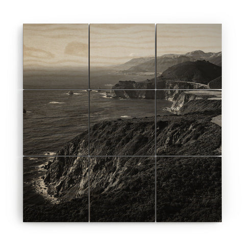 Bethany Young Photography Big Sur California VII Wood Wall Mural