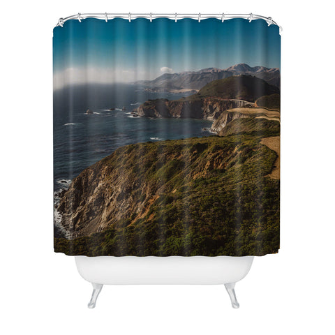 Bethany Young Photography Big Sur California VIII Shower Curtain