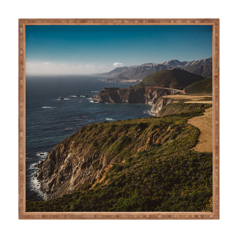 Bethany Young Photography Big Sur California VIII Square Tray
