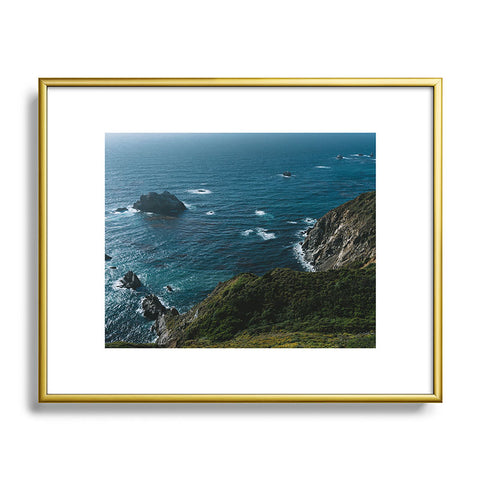 Bethany Young Photography Big Sur California X Metal Framed Art Print