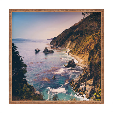Bethany Young Photography Big Sur Pacific Coast Highway Square Tray