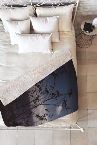 Bethany Young Photography Big Sur Wild Flowers III Fleece Throw Blanket