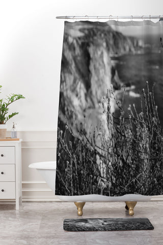 Bethany Young Photography Big Sur Wild Flowers Shower Curtain And Mat