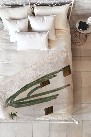 Bethany Young Photography Cabo Cactus IX Fleece Throw Blanket