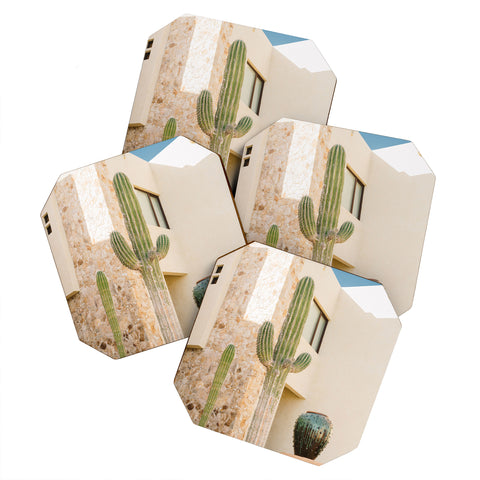 Bethany Young Photography Cabo Cactus VII Coaster Set