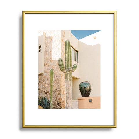 Bethany Young Photography Cabo Cactus VII Metal Framed Art Print