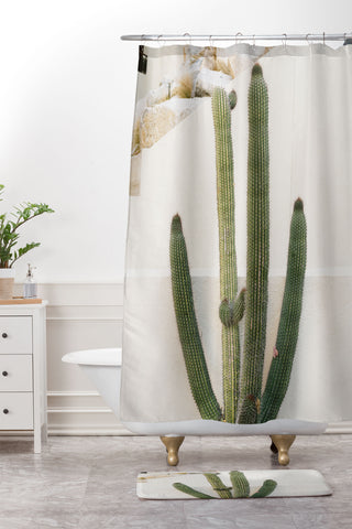 Bethany Young Photography Cabo Cactus X Shower Curtain And Mat